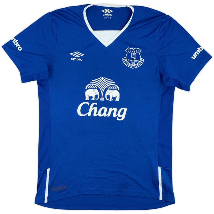 2015-16 Everton Home Shirt Oviedo #8 - 8/10 - (M)