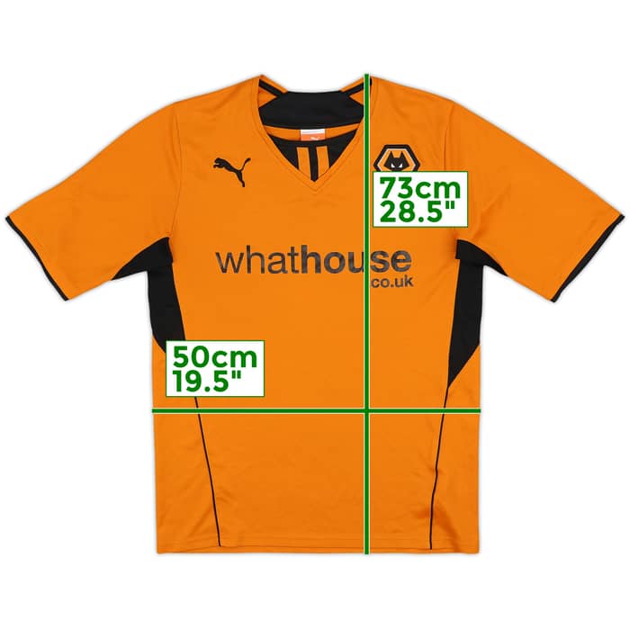 2013-14 Wolves Home Shirt - 8/10 - (M)