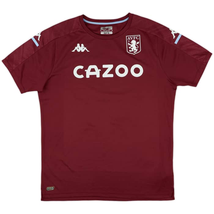 2020-21 Aston Villa Kappa Training Shirt - 8/10 - (XXL)