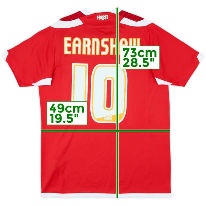 2009-10 Nottingham Forest Home Shirt Earnshaw #10 - 7/10 - (S)