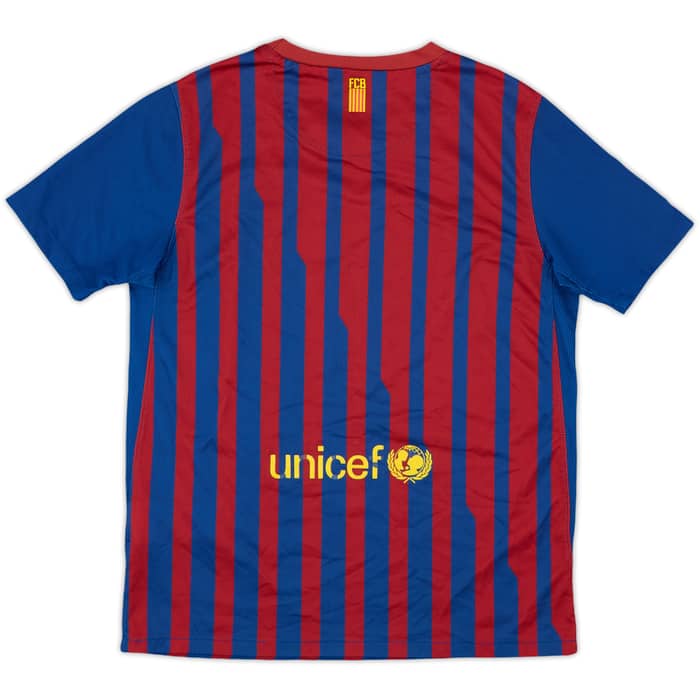 2011-12 Barcelona Home Shirt - 6/10 - (L.Boys)