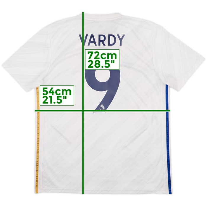 2020-21 Leicester Away Shirt Vardy #9 - 5/10 - (L)