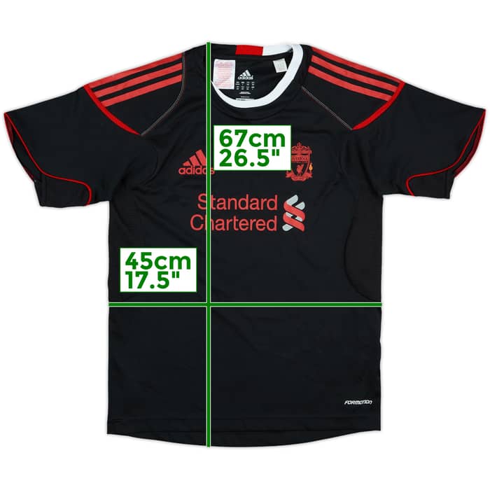 2010-11 Liverpool adidas Formotion Training Shirt - 8/10 - (L.Boys)