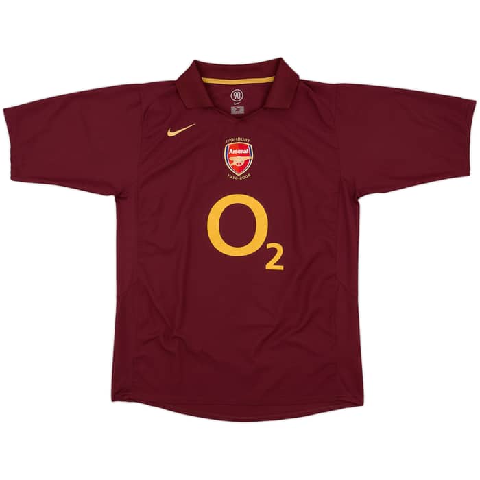 2005-06 Arsenal Home Shirt Henry #14 - 10/10 - (L)