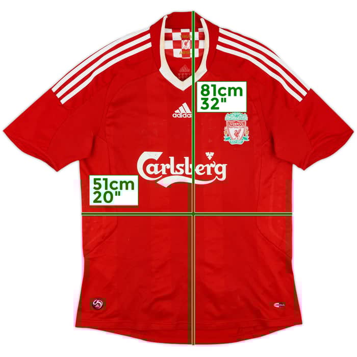 2008-10 Liverpool Home Shirt - 5/10 - (M)