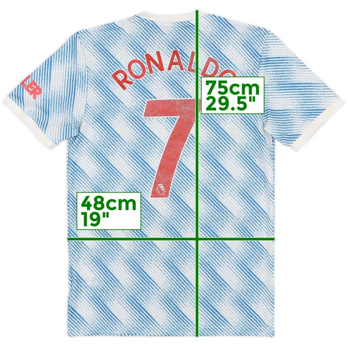 2021-22 Manchester United Away Shirt Ronaldo #7 - 6/10 - (S)