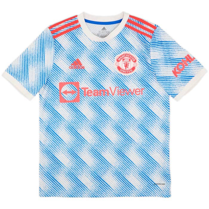 2021-22 Manchester United Away Shirt Ronaldo #7 - 9/10 - (L.Boys)