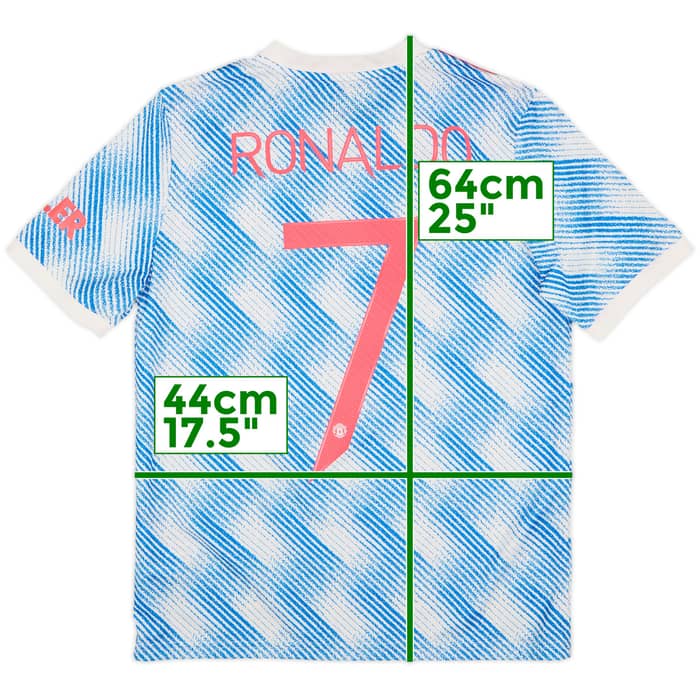 2021-22 Manchester United Away Shirt Ronaldo #7 - 9/10 - (L.Boys)
