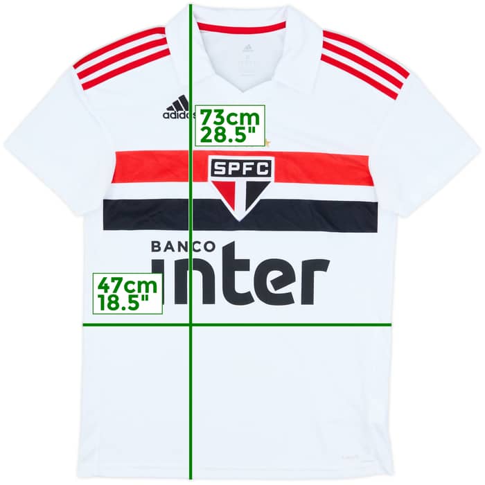 2018 Sao Paulo Home Shirt - 9/10 - (S)