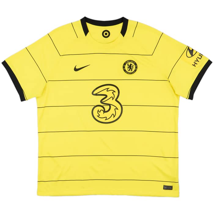 2021-22 Chelsea Away Shirt T.Silva #6 - 8/10 - (XXL)