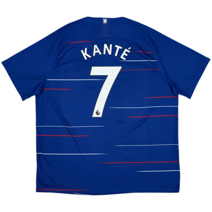 2018-19 Chelsea Home Shirt Kante #7 - 9/10 - (XXL)