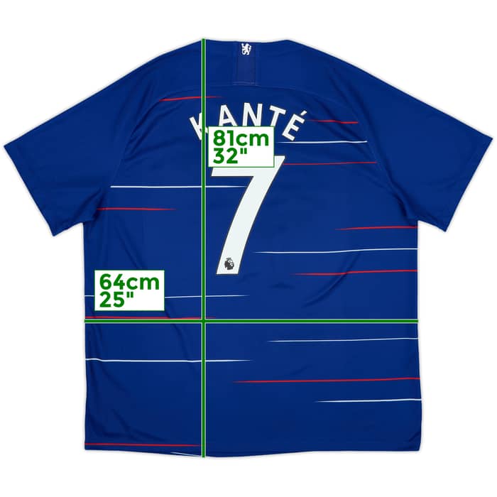 2018-19 Chelsea Home Shirt Kante #7 - 9/10 - (XXL)