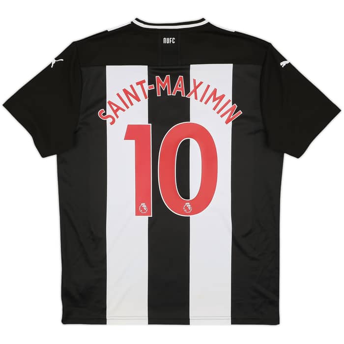 2019-20 Newcastle Home Shirt Saint-Maximin #10 - 9/10 - (L)