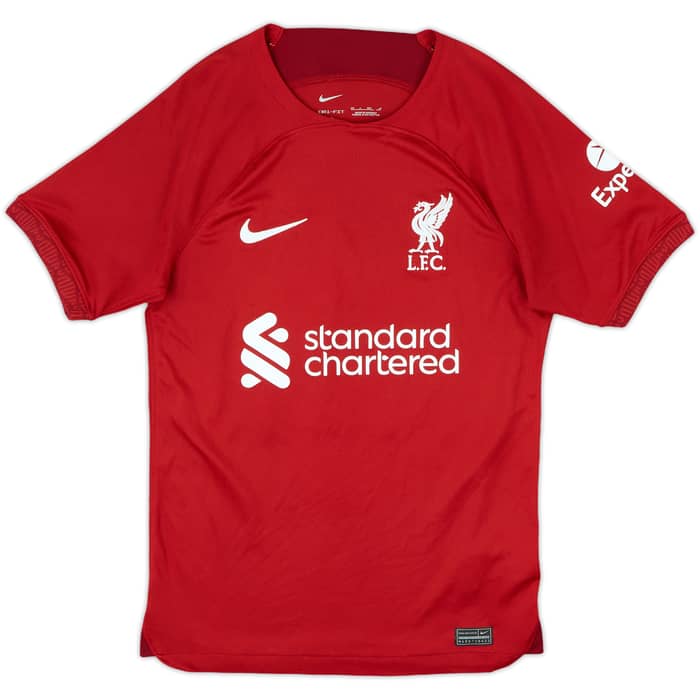 2022-23 Liverpool Home Shirt M.Salah #11 - 8/10 - (XS)