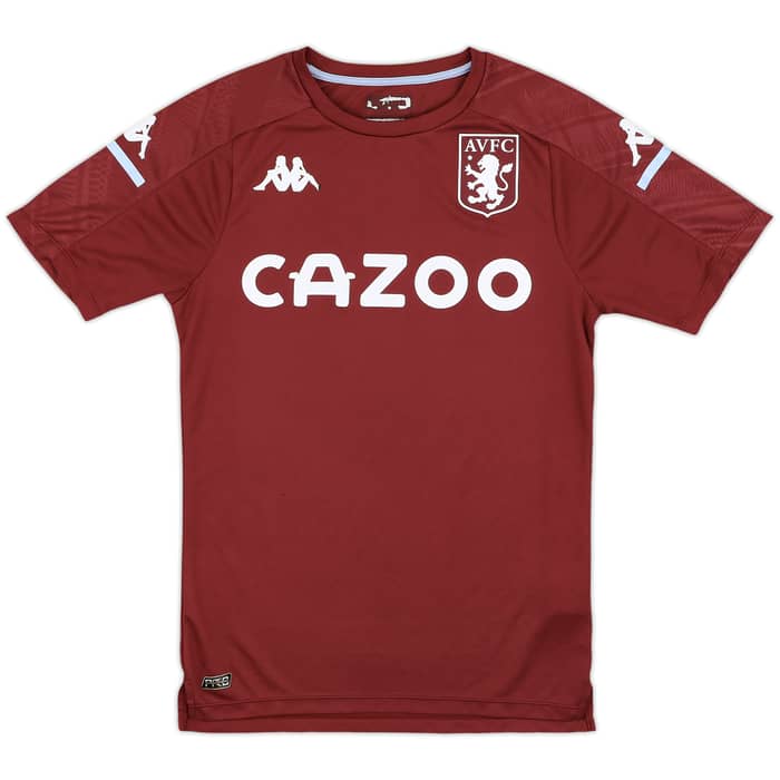 2020-21 Aston Villa Kappa Authentic Training Shirt - 6/10 - (S)