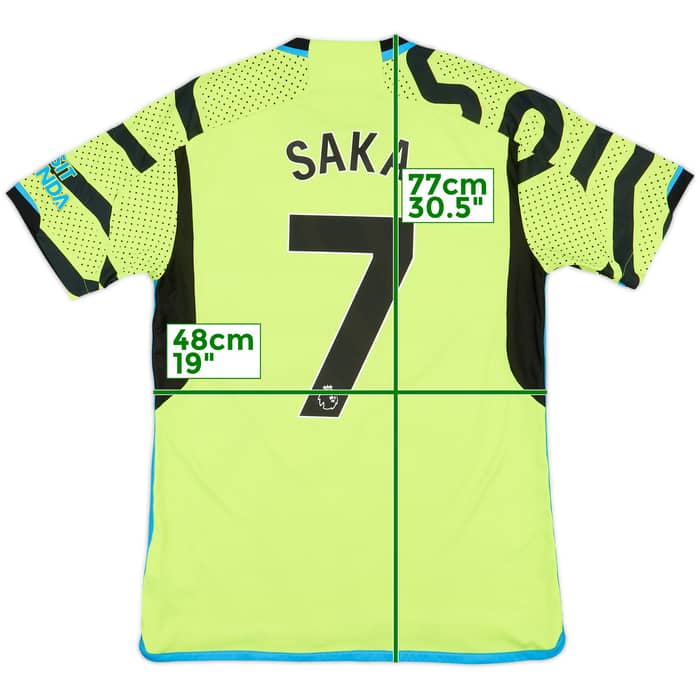 2023-24 Arsenal Away Shirt Saka #7 - 7/10 - (M)