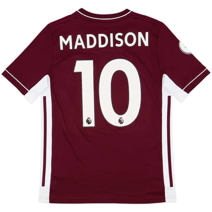 2020-21 Leicester Third Shirt Maddison #10 - 8/10 - (L.Boys)