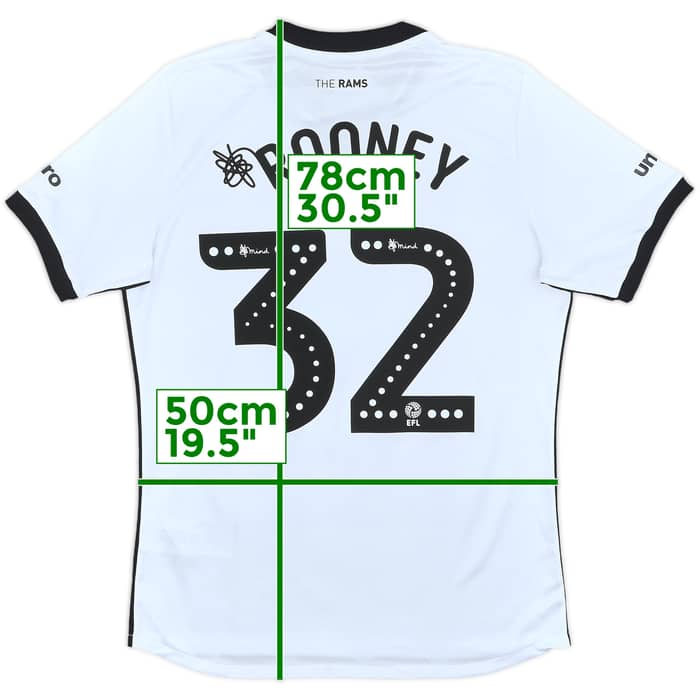 2015-16 Derby County Home Shirt Rooney #32 - 9/10 - (S)