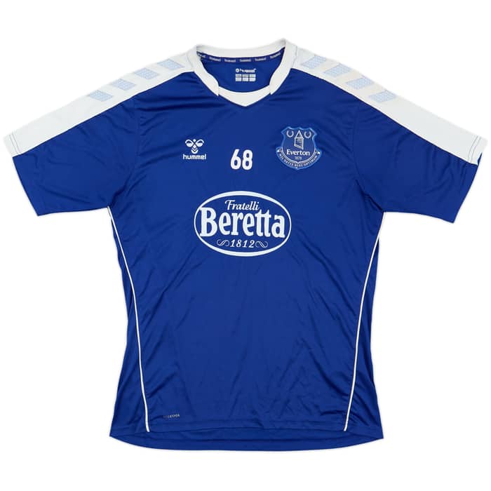 2020-21 Everton Player Issue Hummel Training Shirt #68 - 8/10 - (M)