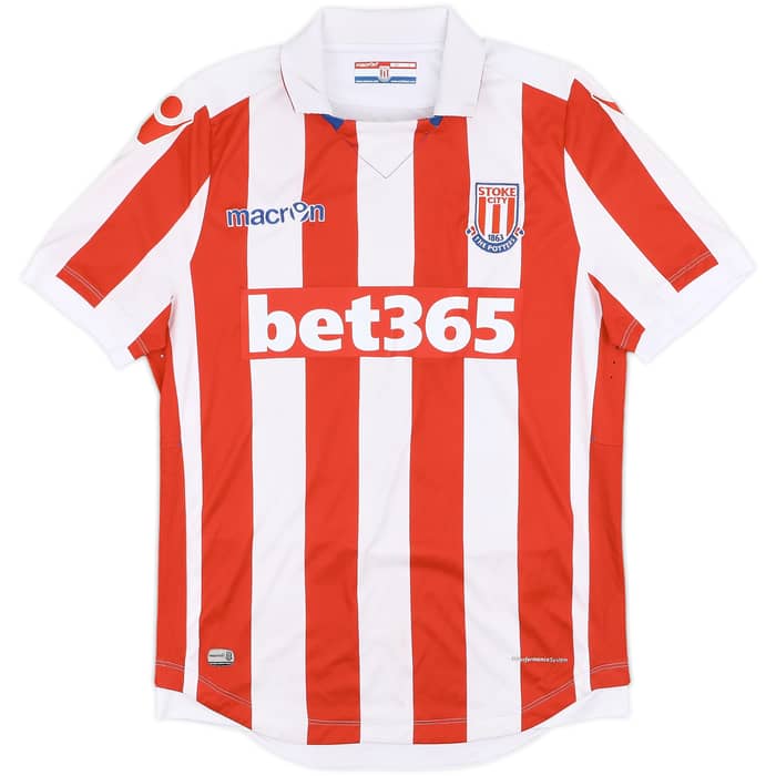 2016-17 Stoke City Home Shirt Shaqiri #22 - 8/10 - (S)
