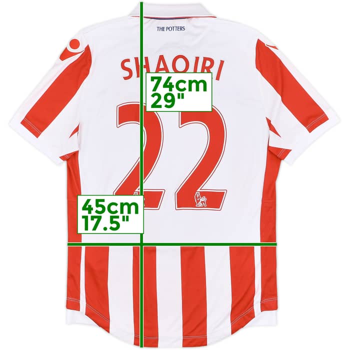2016-17 Stoke City Home Shirt Shaqiri #22 - 8/10 - (S)
