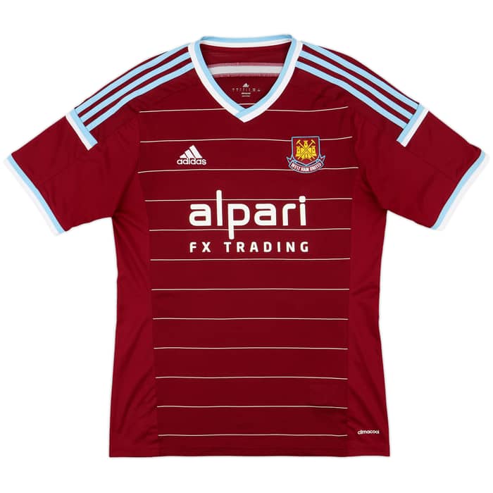 2014-15 West Ham Home Shirt Noble #16 - 8/10 - (L)