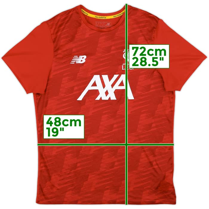 2018-19 Liverpool New Balance Training Shirt - 7/10 - (M)