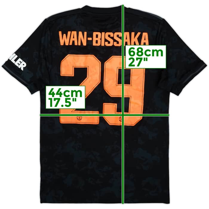 2019-20 Manchester United Third Shirt Wan-Bissaka #29 - 7/10 - (S)