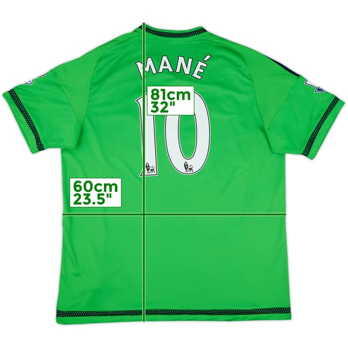 2015-16 Southampton Away Shirt Mane #10 - 9/10 - (XL)
