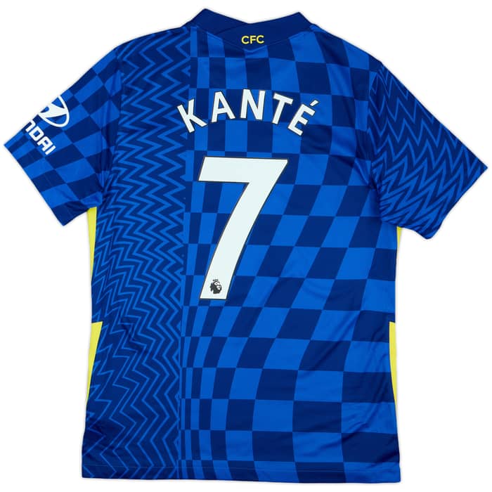 2021-22 Chelsea Home Shirt Kante #7 - 10/10 - (M)
