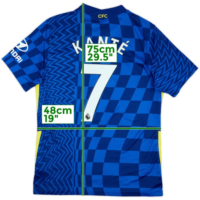 2021-22 Chelsea Home Shirt Kante #7 - 10/10 - (M)