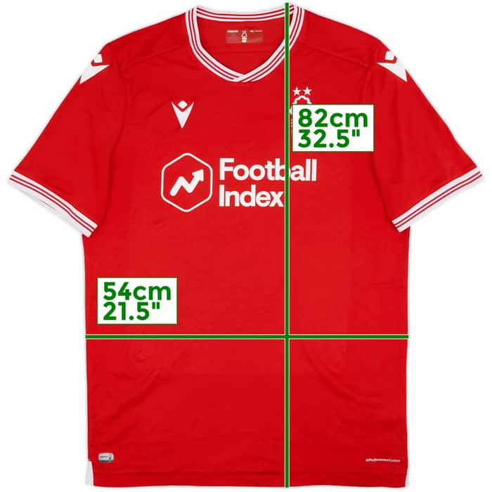2020-21 Nottingham Forest Home Shirt - 10/10 - (XXL)
