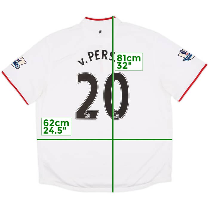 2012-14 Manchester United Away Shirt v.Persie #20 - 8/10 - (XXL)