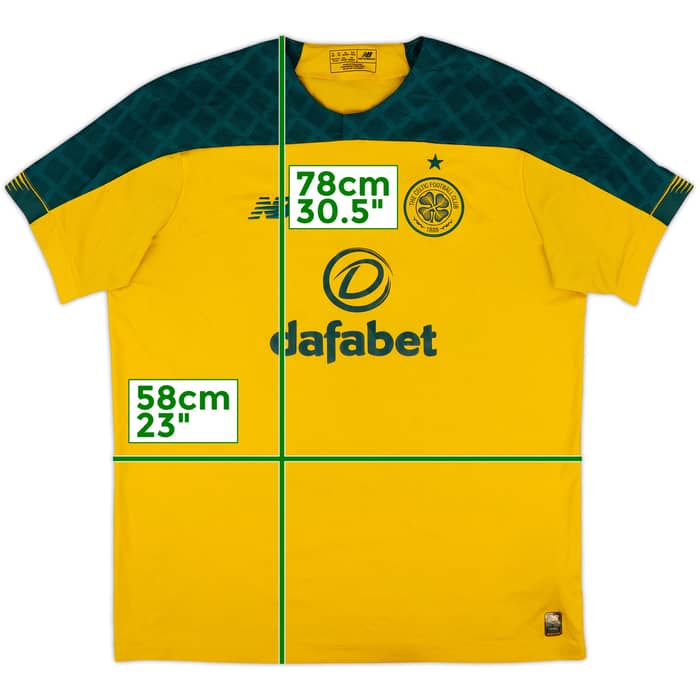 2019-20 Celtic Away Shirt - 7/10 - (XL)