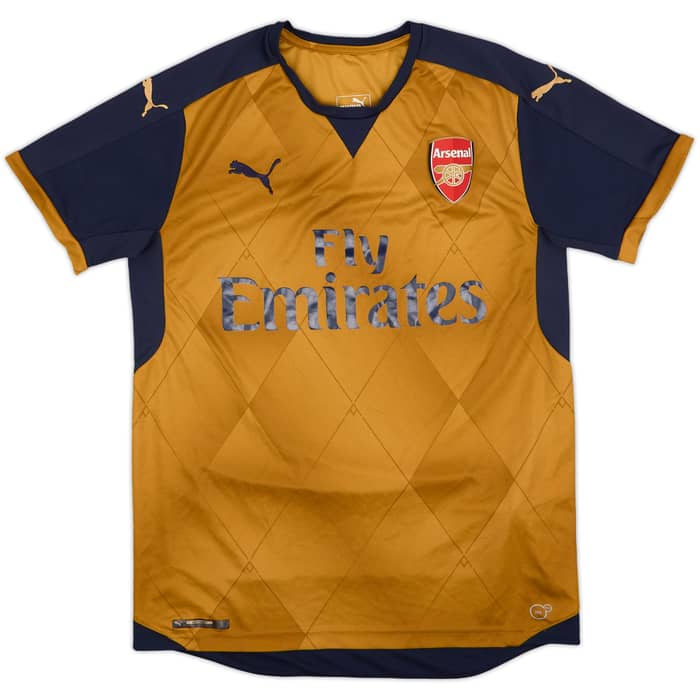 2015-16 Arsenal Away Shirt Arteta #8 - 7/10 - (M)