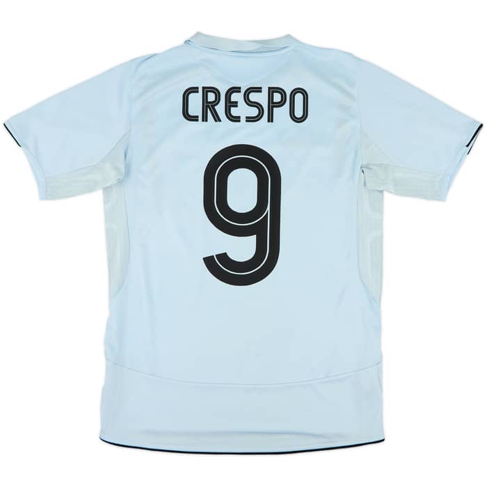2005-06 Chelsea Away Shirt Crespo #9 - 9/10 - (M)