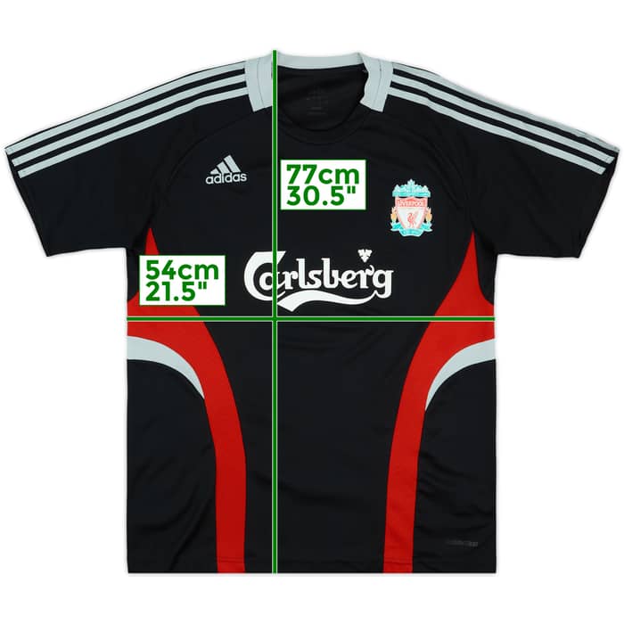 2008-09 Liverpool adidas Formotion Training Shirt - 7/10 - (M)