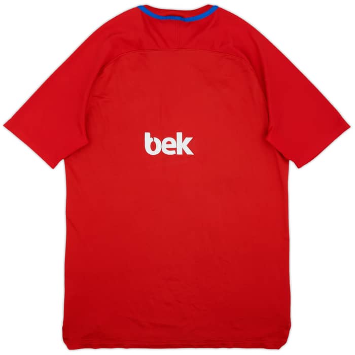 2017-18 Barcelona Nike Training Shirt - 5/10 - (L)