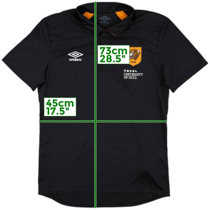 2017-18 Hull City Umbro Polo Shirt - 9/10 - (M)