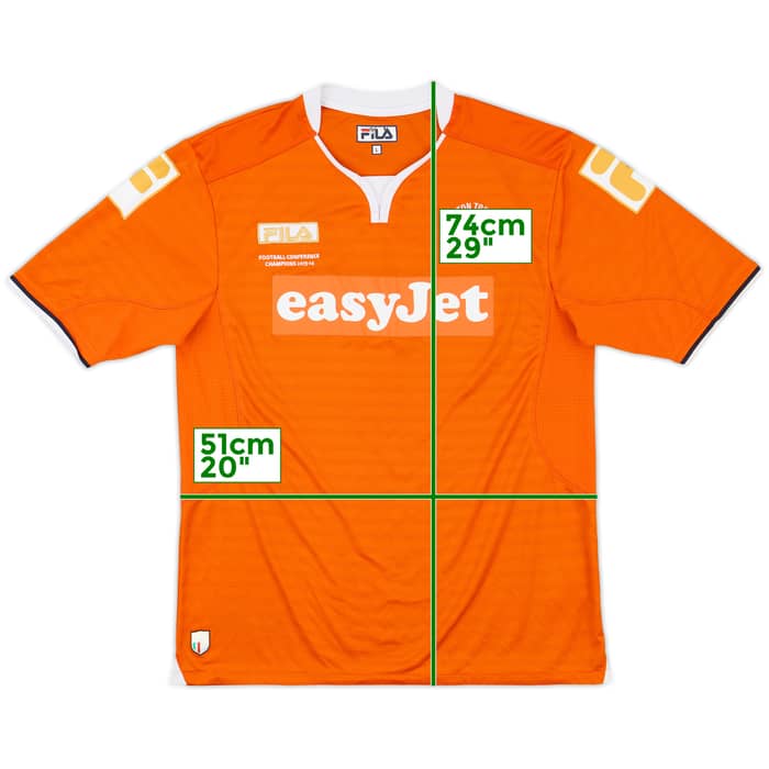2014-15 Luton Town 'Conference Champions' Home Shirt - 6/10 - (L)