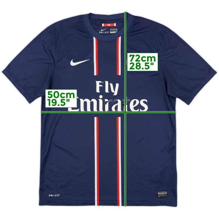 2012-13 Paris Saint-Germain Home Shirt - 4/10 - (M)