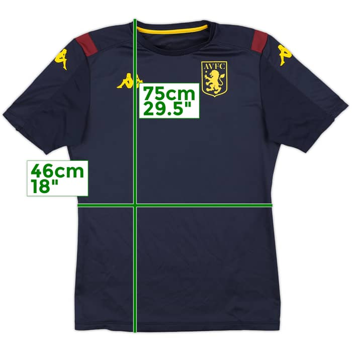 2019-20 Aston Villa Kappa Training Shirt - 5/10 - (M)