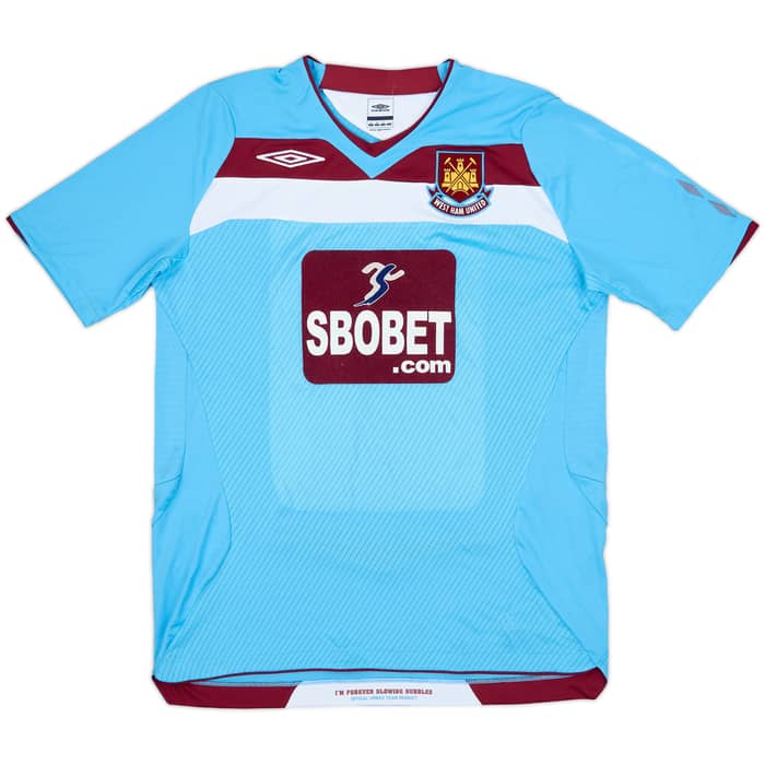 2008-09 West Ham Away Shirt Noble #16 - 8/10 - (M)