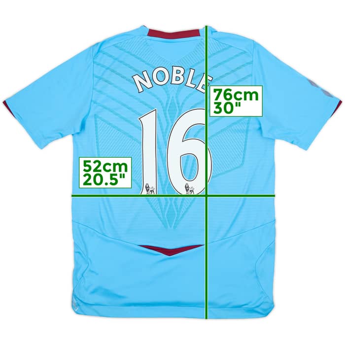 2008-09 West Ham Away Shirt Noble #16 - 8/10 - (M)