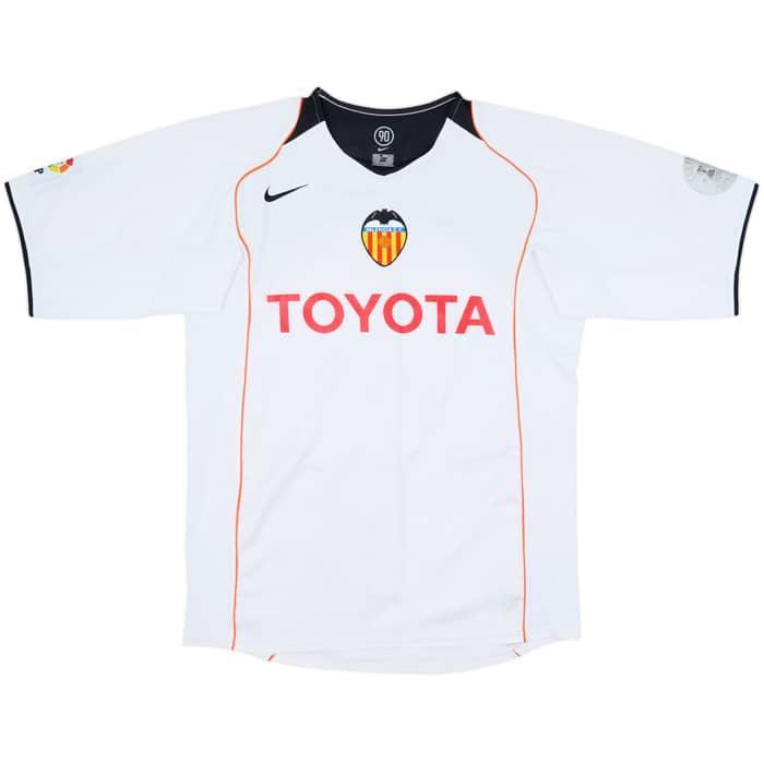 2004-05 Valencia Home Shirt Mista #20 - 5/10 - (M)
