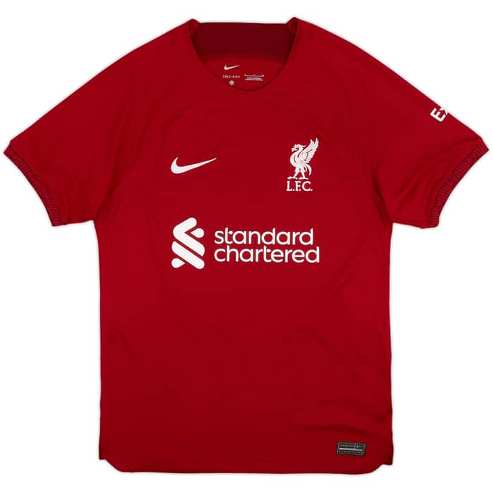 2022-23 Liverpool Home Shirt Gakpo #18 - 9/10 - (S)