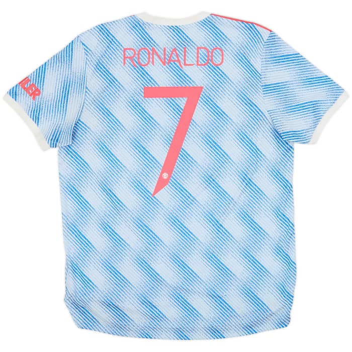 2021-22 Manchester United Authentic Away Shirt Ronaldo #7 - 8/10 - (XL)