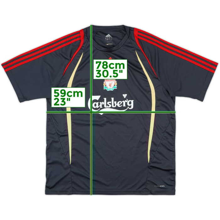 2009-10 Liverpool adidas Training Shirt - 8/10 - (XL/XXL)