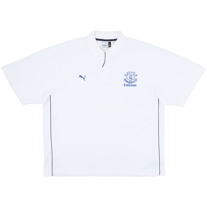 2001-02 Everton Puma Polo Shirt - 9/10 - (L)
