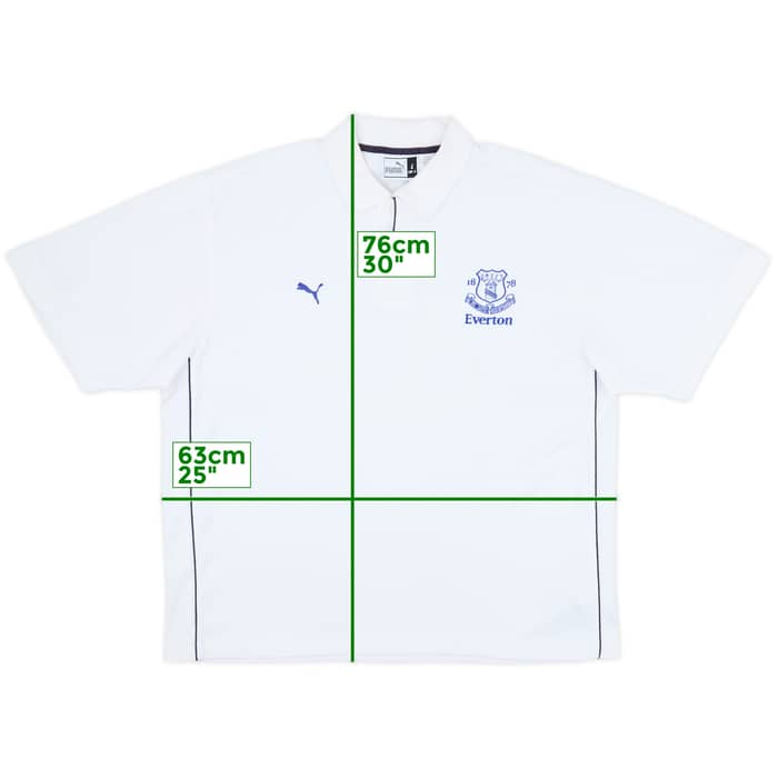 2001-02 Everton Puma Polo Shirt - 9/10 - (L)